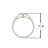 varitsa-jewellers - 0.75ct Round Diamond Gold Engagement Ring - 27GG10